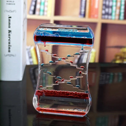 Rainbow Sensory Liquid Motion Bubbler Toy for Kids