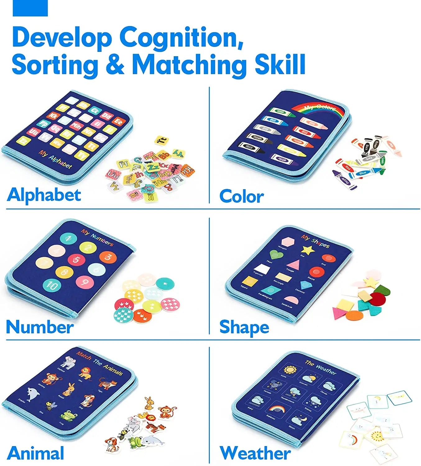 Montessori Busy Board for Toddlers — Fine Motor Activity Board