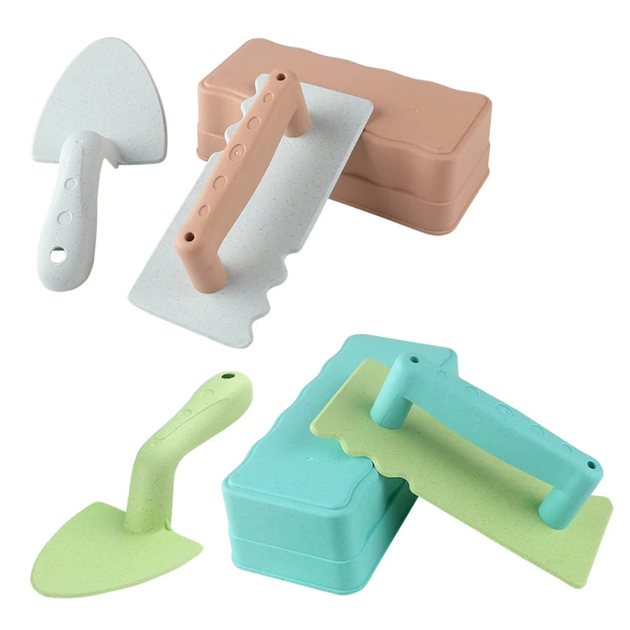 Kinetic Sand Play Kit for Kids — 500g with 6 Molds