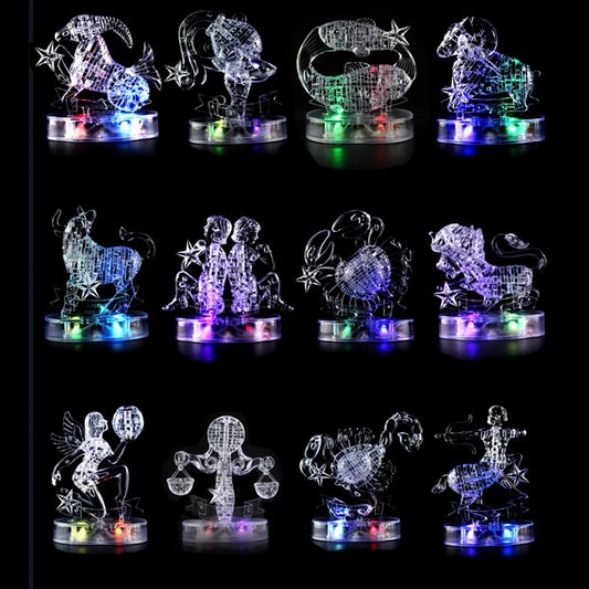 Glow-in-the-Dark Constellation Puzzle for Kids — 100 Pieces